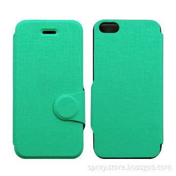 Cell Phone Radiation Shield in PU Leather Folio Case, for iPhone 5